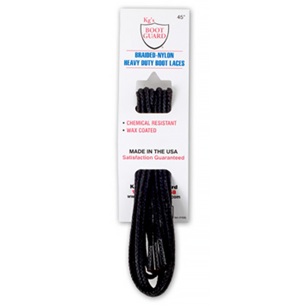 KG's Boot Guard Nylon Heavy-Duty Boot Laces - 72 Inches from Columbia Safety